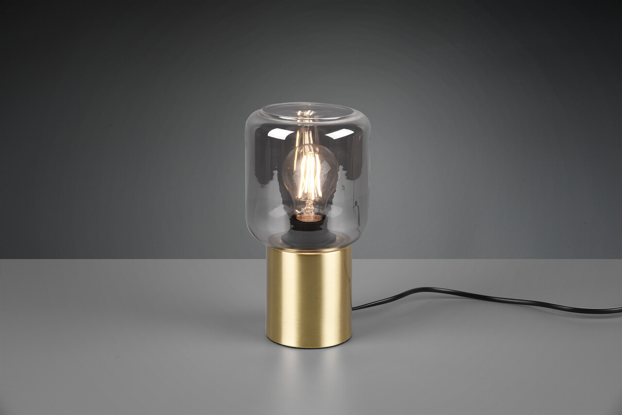 Lampa de masa Nico, RL, 13x24 cm, 40W, 1x E27, metal, bronz mat - imagine 4